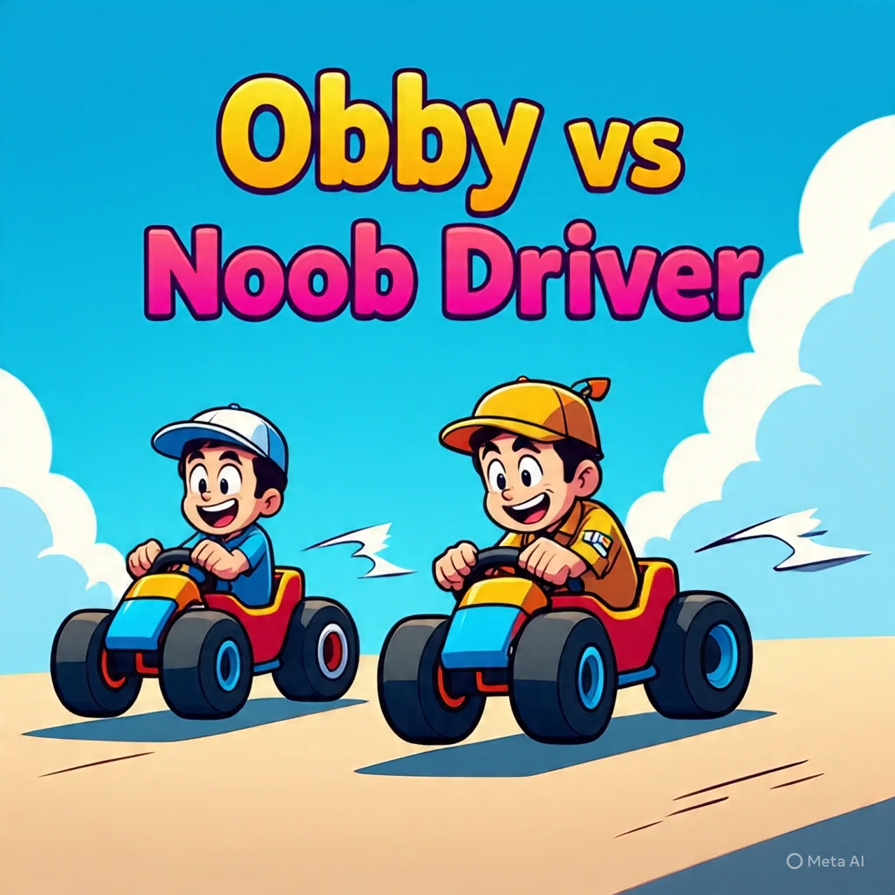 Obby vs Noob Driver