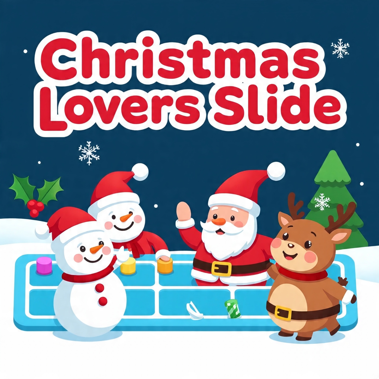 Christmas Lovers Slide